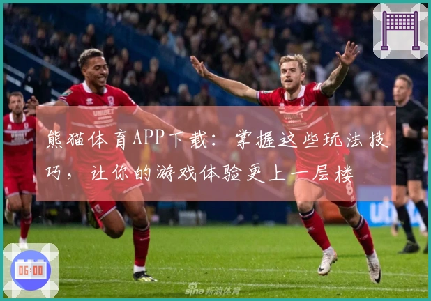 熊猫体育APP下载：掌握这些玩法技巧，让你的游戏体验更上一层楼